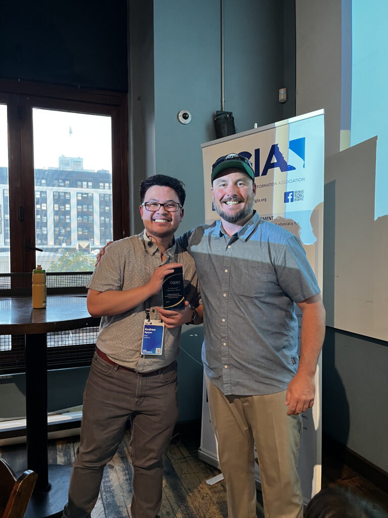 CGIA Awards 2025: Arup and 4 Walls International accept the Coordination & Collaboration Award.