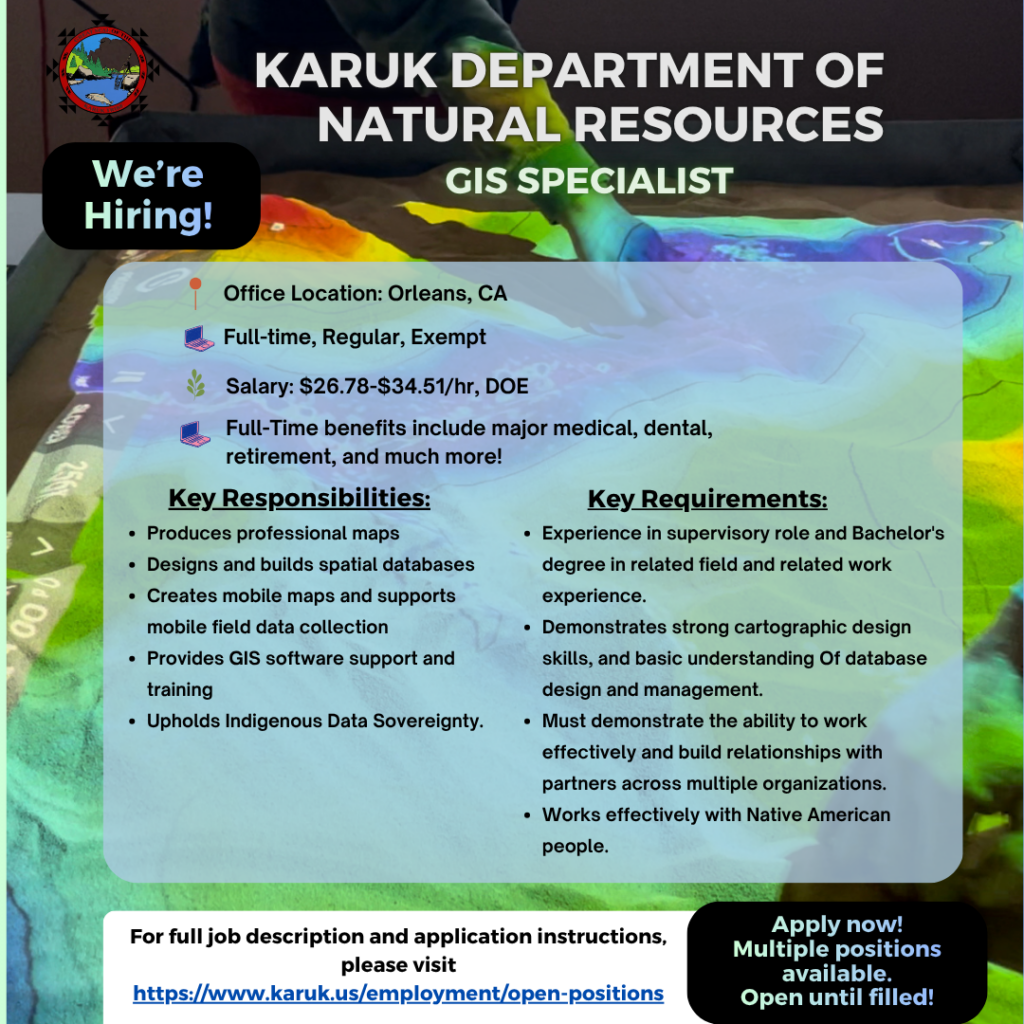 GIS Specialist Flyer 20260722